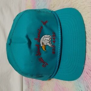 (A-2)RARE! NWOT Drill Steel Service Inc Eagle Head Embroidered Snap Back Vtg Hat